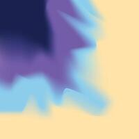 A blue and purple abstract background with a black and white cloud vector