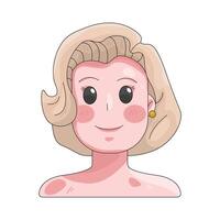 Illustration of Actress vector