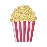 Illustration of a Popcorn vector