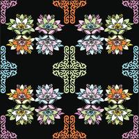 Floral seamless pattern for printing design vector