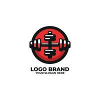 Modern Workout Icon Design vector