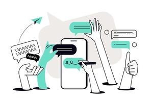 Task management. illustration for web banner, social media banner, business presentation, marketing material. vector