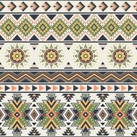 Tribal striped seamless pattern. Aztec geometric backgrounds. Can be used in textile design, web design for making of clothes, accessories, decorative paper, wrapping, envelopes, backpacks vector