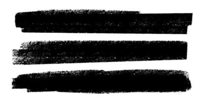 Dry brush grungy creative brush stroke set. texture long backgrounds collection. Abstract shapes. vector
