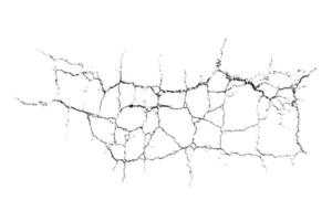 Overlay abstract texture. Natural complex crack. vector