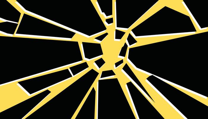 shattered broken surface background