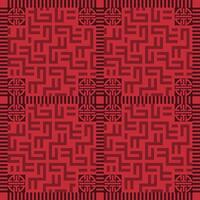 red chinese abstract stripe pattern vector
