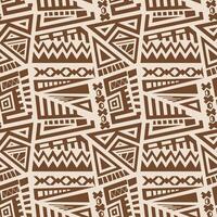 abstract ethnic irregular shape pattern vector