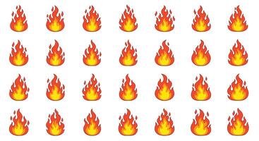 The Many Uses And Benefits Of The Flames For Daily Life And More vector
