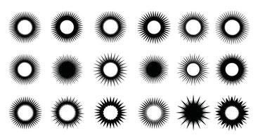 Abstract Shapes and Patterns A Visual Exploration of Graphic Design Elements vector