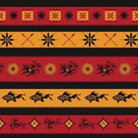 unique own custom made tribal pattern ethnic ornaments art Wallpaper background suitable for textile print vector