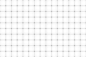 Geometric grid pattern composed by squares and dot intersections. Abstract seamless minimalist technology background vector