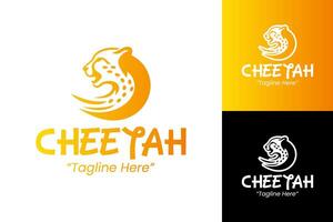Cheetah Logo for Wild and Powerful Branding Identity Design vector