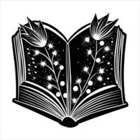 Open Book Lights vector