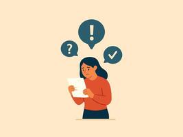 Perfectionism Pressure and Fear of Submitting Imperfect Work. vector