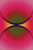 Pink color gradient mobile wallpaper image vector