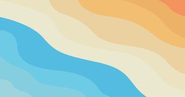 Summer colorful background, abstract beach pattern vector
