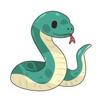 illustration of a snake vector