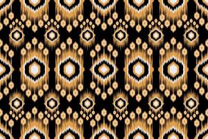 Native Abstract Ikat Pattern. Traditional geometric Ethnic pattern seamless for cloth, textiles vector