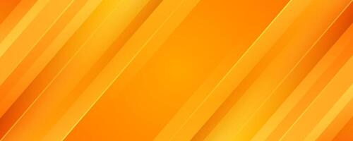 3D orange geometric abstract background overlap layer on bright space with diagonal shape effect decoration. Modern graphic design element cutout style concept for web, flyer, card, or brochure cover vector