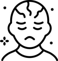 Nervous breakdown can be incredibly challenging. Mental health struggles depicted impactful imagery conveying the emotional distress associated with a nervous breakdown. vector
