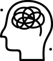 Psychological disorders icon, explore the complexities their symptoms treatments and impact on mental well being. Learn about various mental health conditions and available support vector
