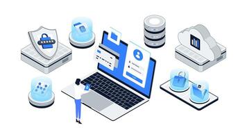 Personal Data Protection vector