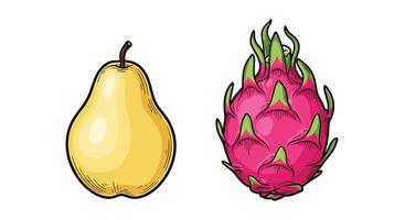 The World of Fruits A Glimpse into the Nutritional Benefits and Natural Delights vector