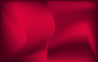 Luxury Red Silk Fabric Abstract Flowing Waves Background vector