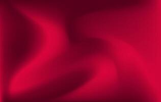 Vibrant Red Abstract Flowing Waves Background vector