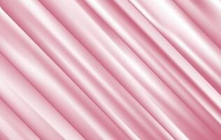 Pink Fabric Drapery with Soft Folds vector