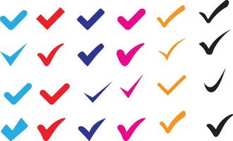 check mark icon vector