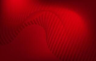 Elegant Red Wavy Line Art Gradient Abstract Backdrop vector