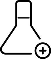 Medical laboratory testing icon vector