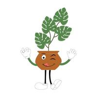 Minimal Green Mascot Versatile for Any Use vector
