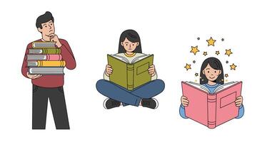 Exploring the World of Knowledge Reading Comprehension and the Joy of Learning New Things vector