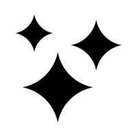 Star icon. Twinkling star. Shine icon. Symbol of sparkle, glint, gleam, etc. vector