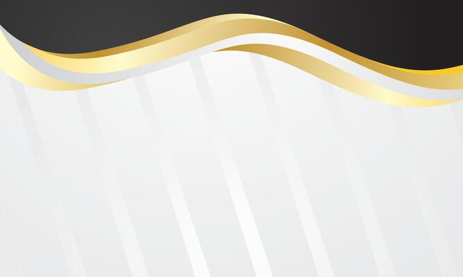 Luxury background with gold black waves