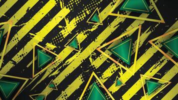 Modern Grunge Triangular Abstract Background vector