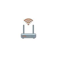 Wireless Router Connectivity vector