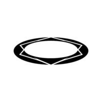 Minimalist Abstract Black White Geometric vector