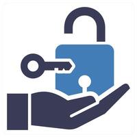 Pre Release Access icon concept in blue color vector