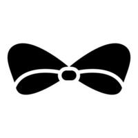 Bow tie icon. Simple illustration of bow tie icon for web design isolated on white background vector