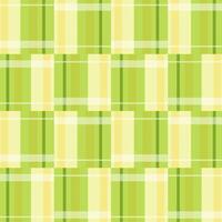 Green Gingham Checkered Pattern. Textile design of textured plaid. Checkered fabric pattern swatch for print, tartan, gift wrap, textiles,checkered background for tablecloth. Stripes crossed vector