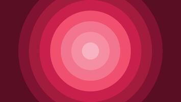 Concentric circles in shades of pink and burgundy, creating a hypnotic effect. vector