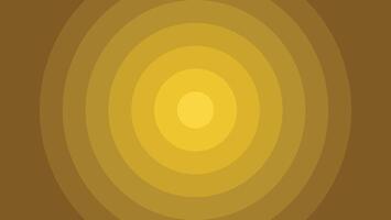 Concentric Circles of Golden Hues, A Warm and Radiant Abstract Design vector