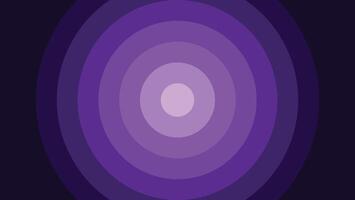 Concentric purple circles radiating from a light center, creating a hypnotic effect vector