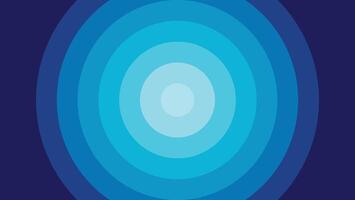 Concentric Blue Circles, A Gradient of Depth and Serenity in Abstract Design vector