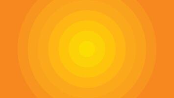 Concentric Circles of Warmth, A Gradient of Yellow and Orange Radiating Outward vector