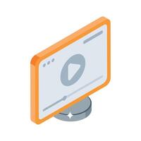 Have a look at this isometric style promotion icon vector